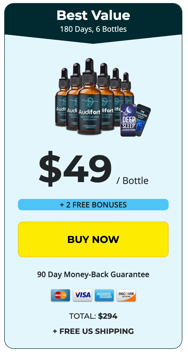 Audifort Buy Six Bottles